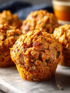 Morning Glory Muffins (Easy Make-Ahead Breakfast) First Image