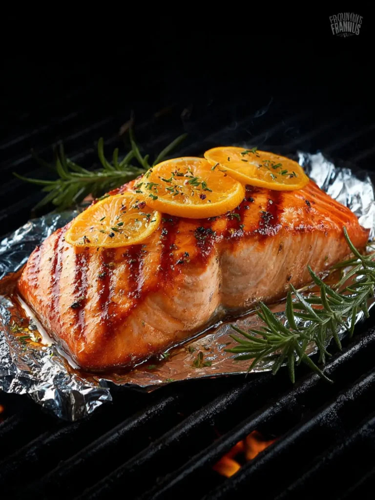 Orange Grilled Salmon First Image