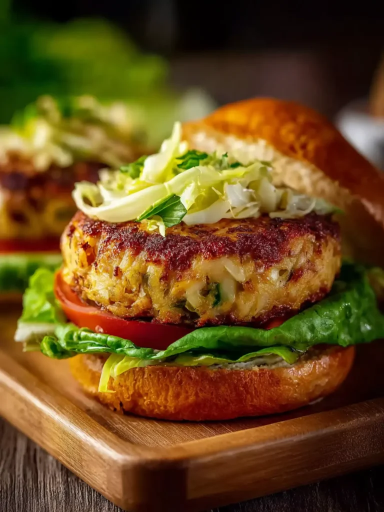 Oven Baked Cabbage Burgers: A Comforting Classic with a Healthy Twist First Image