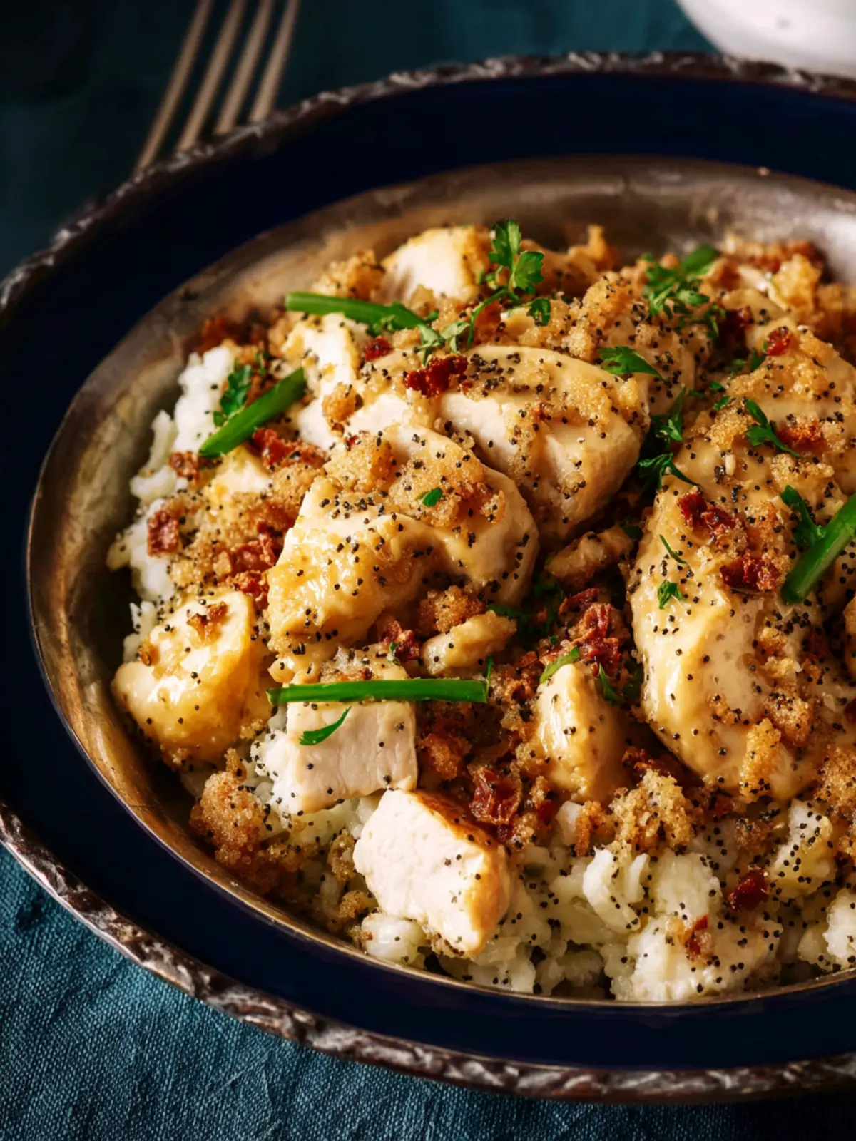 Poppy Seed Chicken Casserole First Image
