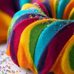 Rainbow Bundt Cake First Image