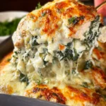 Spinach Artichoke Ranch Chicken Bake First Image