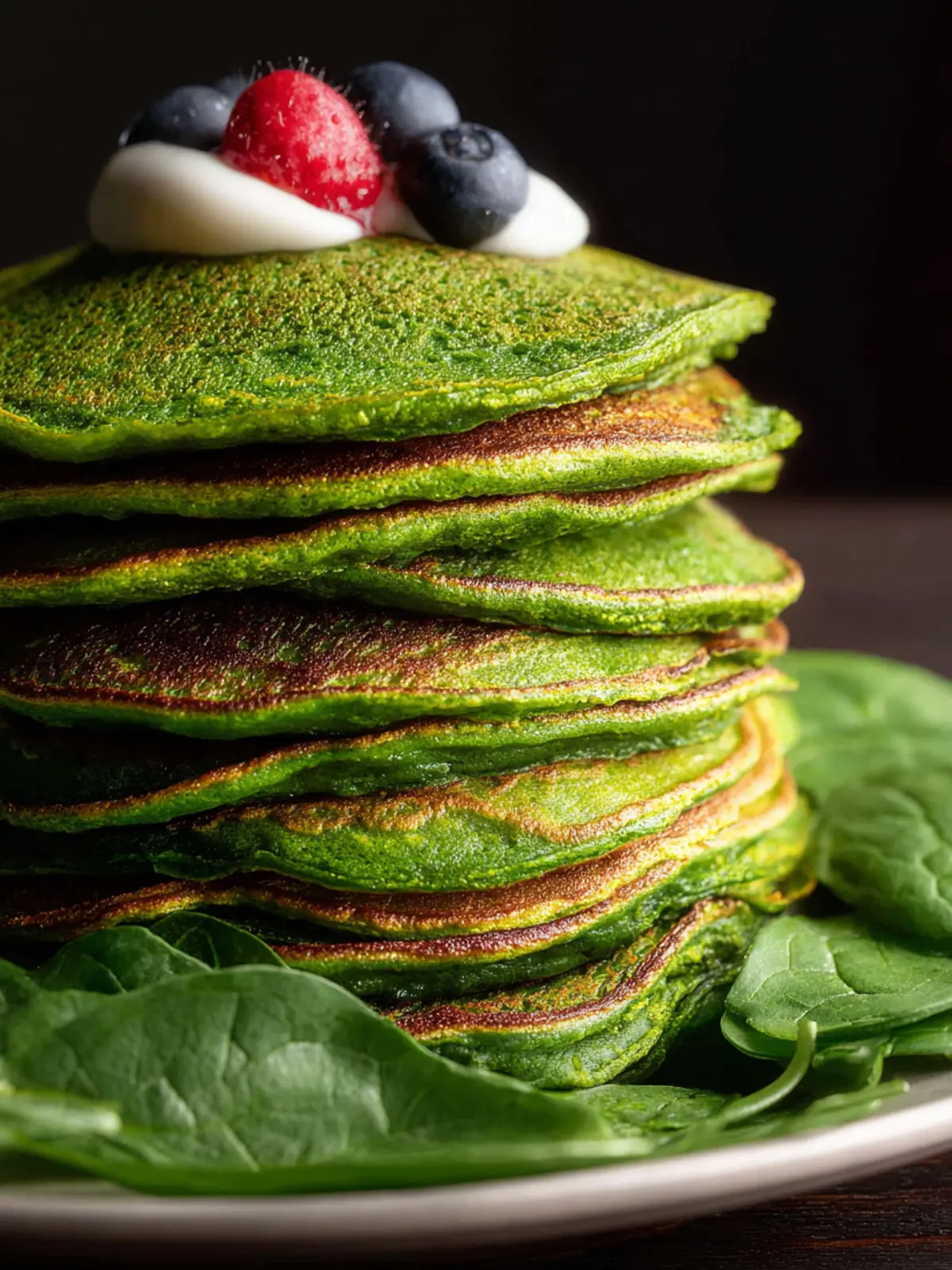 Spinach Pancakes First Image