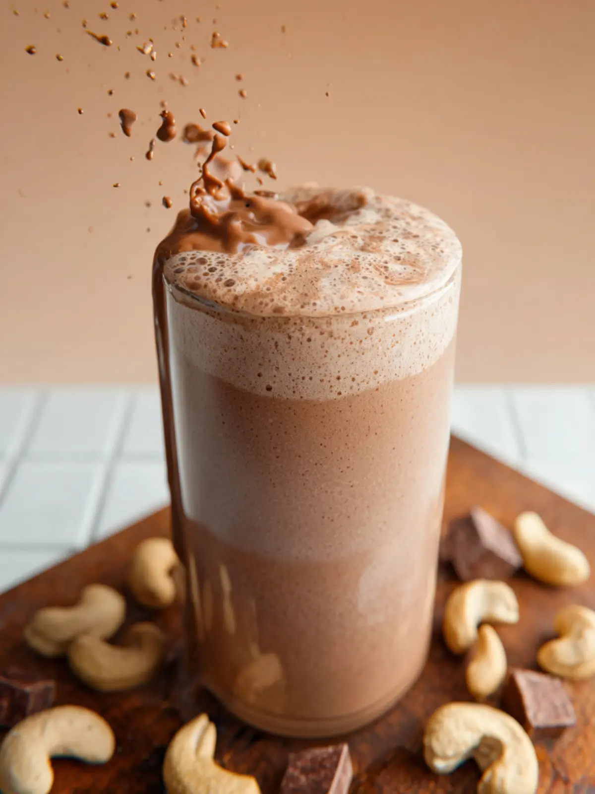 Ultra creamy Chocolate Cashew Milk First Image