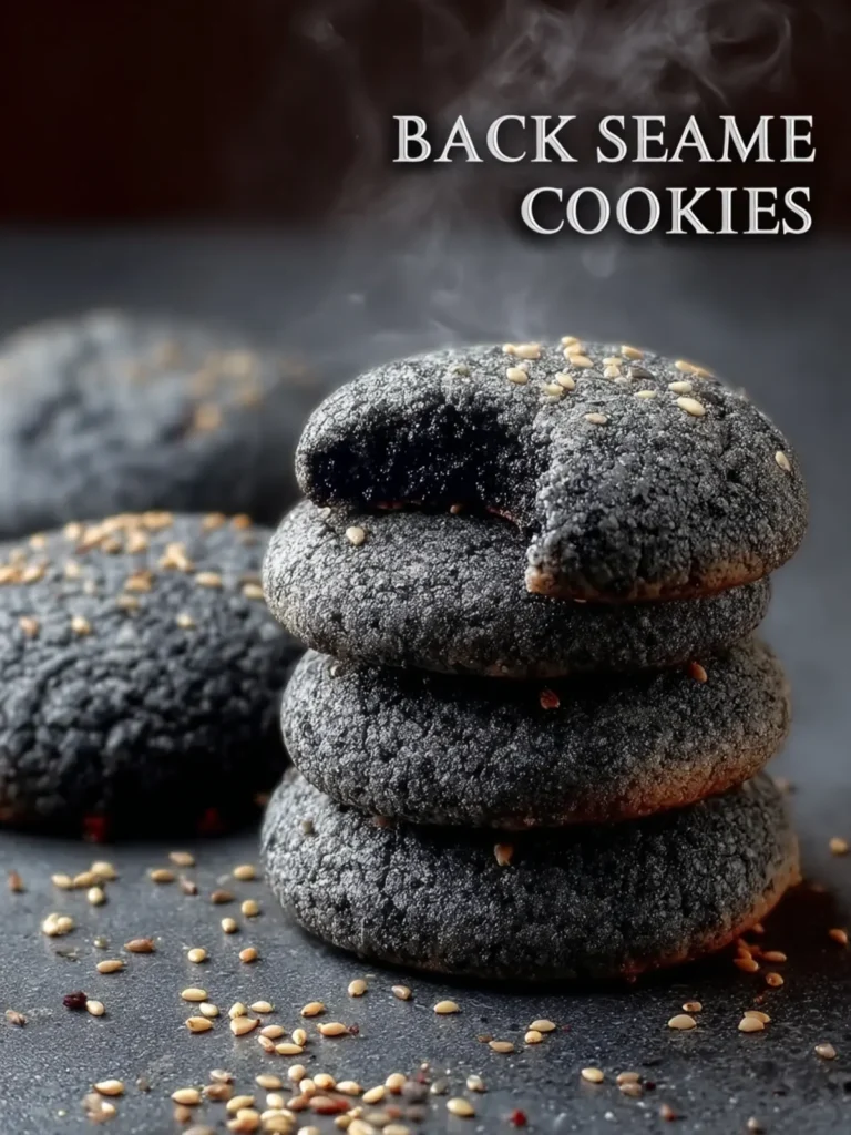 Black Sesame Cookies First Image