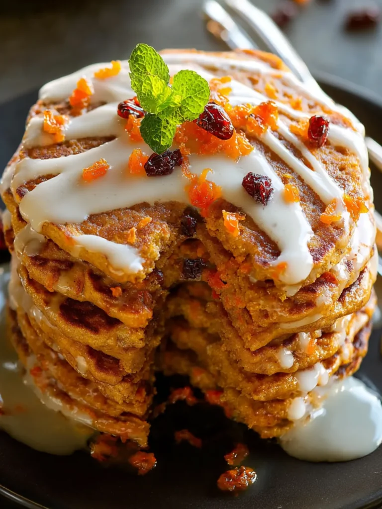 Carrot Protein Pancakes First Image