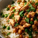 Chicken Peas And Rice Recipe First Image
