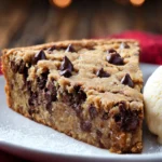 Chocolate Chip Cookie Pie First Image