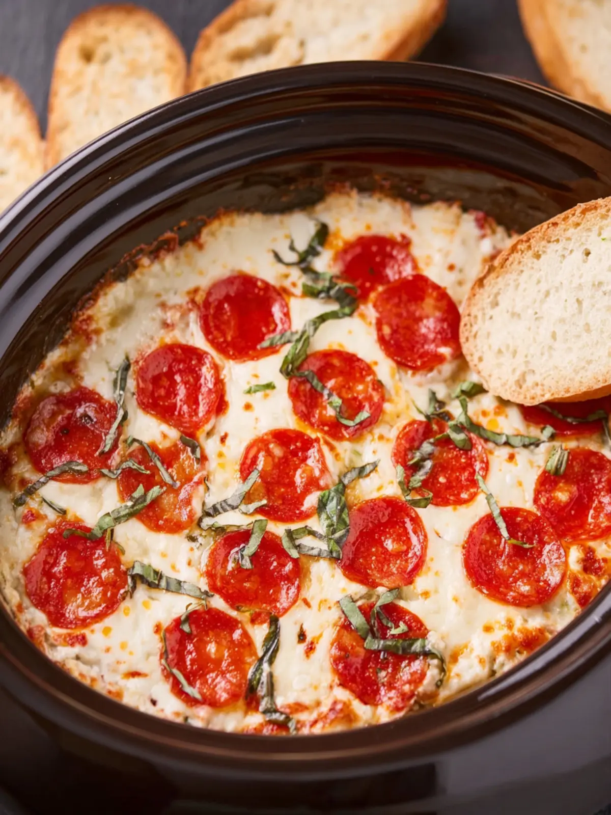 Crock Pot Pizza Dip First Image
