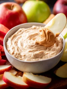 Easy Apple Dip (cream cheese & peanut butter) First Image