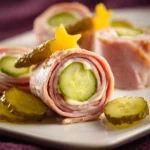 Easy Ham and Pickle Roll Ups First Image