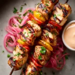 Flavor-Packed Chicken Kebabs Recipe First Image