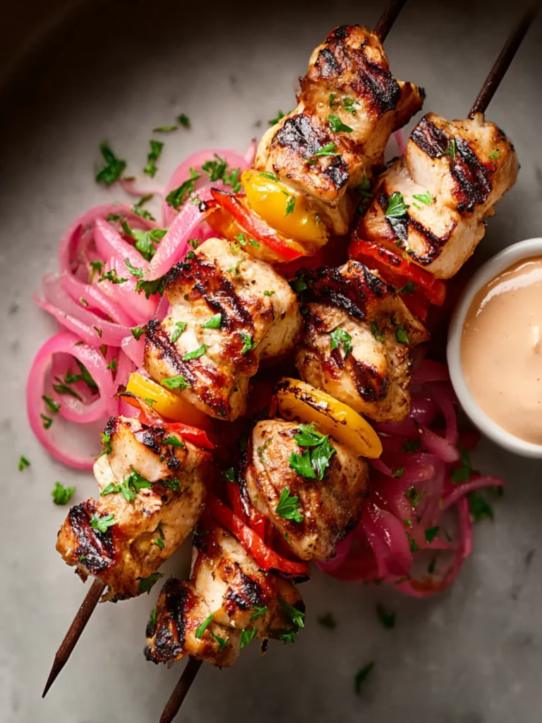Flavor-Packed Chicken Kebabs Recipe First Image