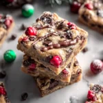 Irresistible Christmas Blondies Recipe for Festive Cheer First Image