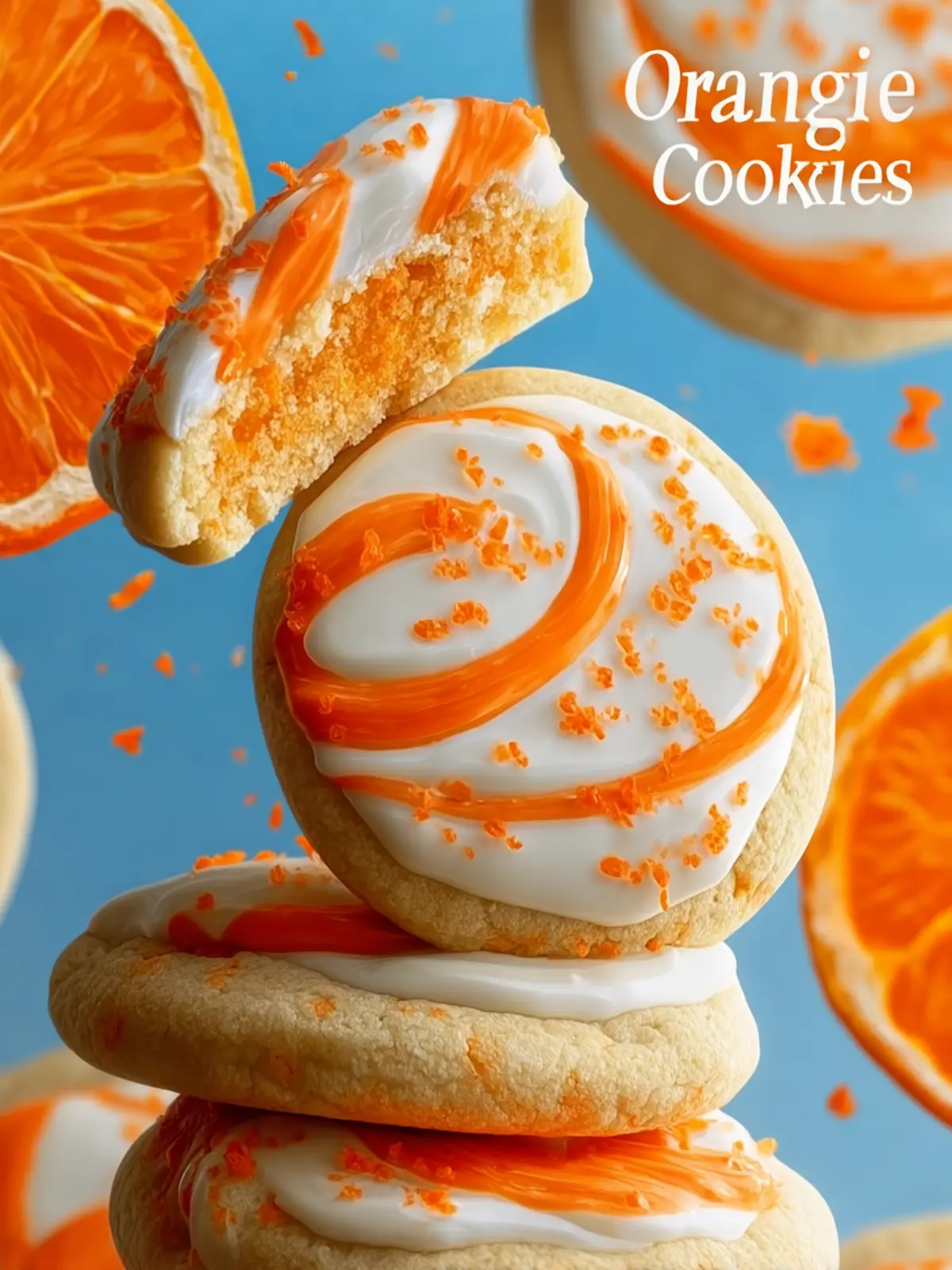 Orange Cream Cookies First Image