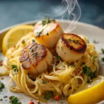 Scallops Pasta First Image