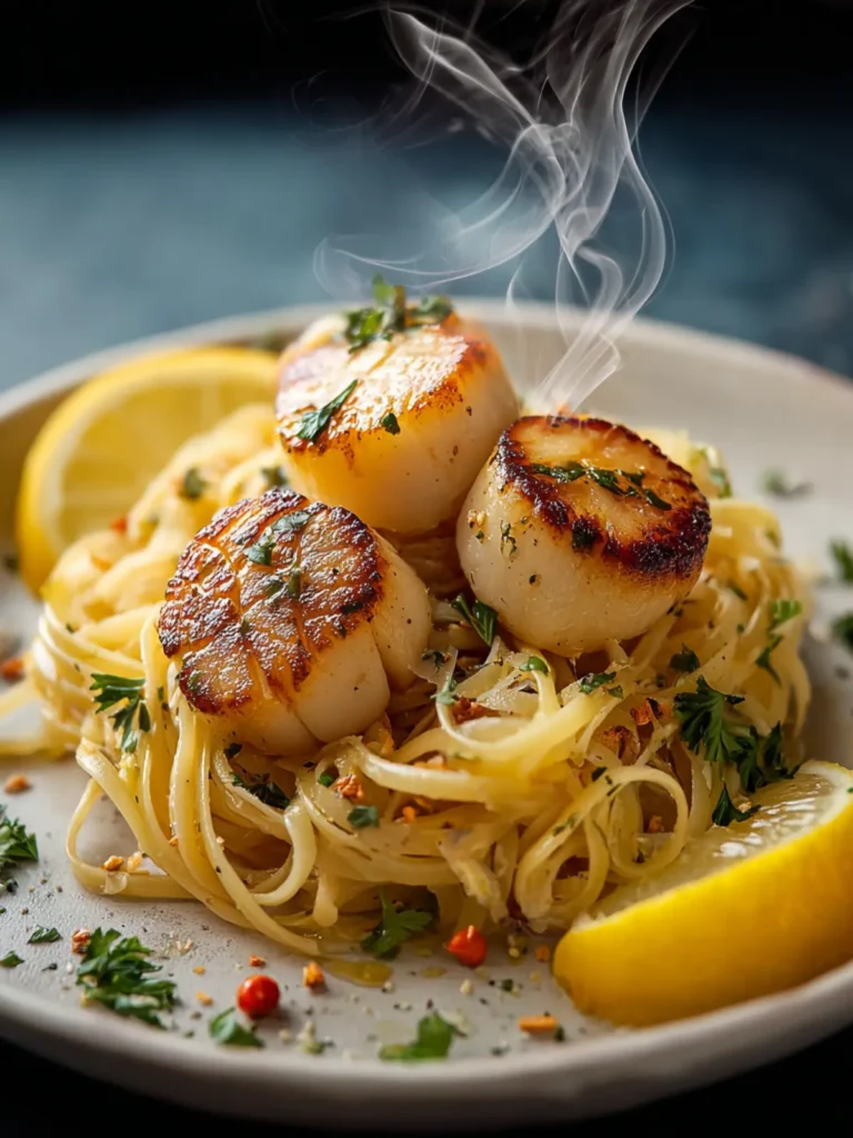 Scallops Pasta First Image