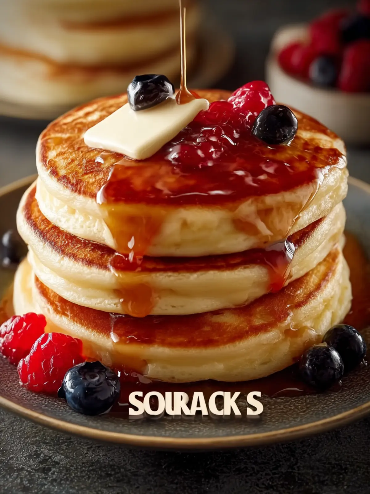 Sour Cream Pancakes First Image