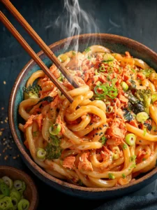 Spicy Tuna Udon Noodles First Image