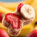 Strawberry Banana Dog Treats (Easy Homemade Dog Treats With Fruit) First Image