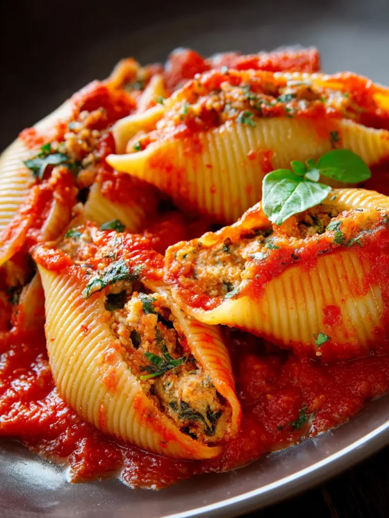 Vegan Stuffed Shells First Image