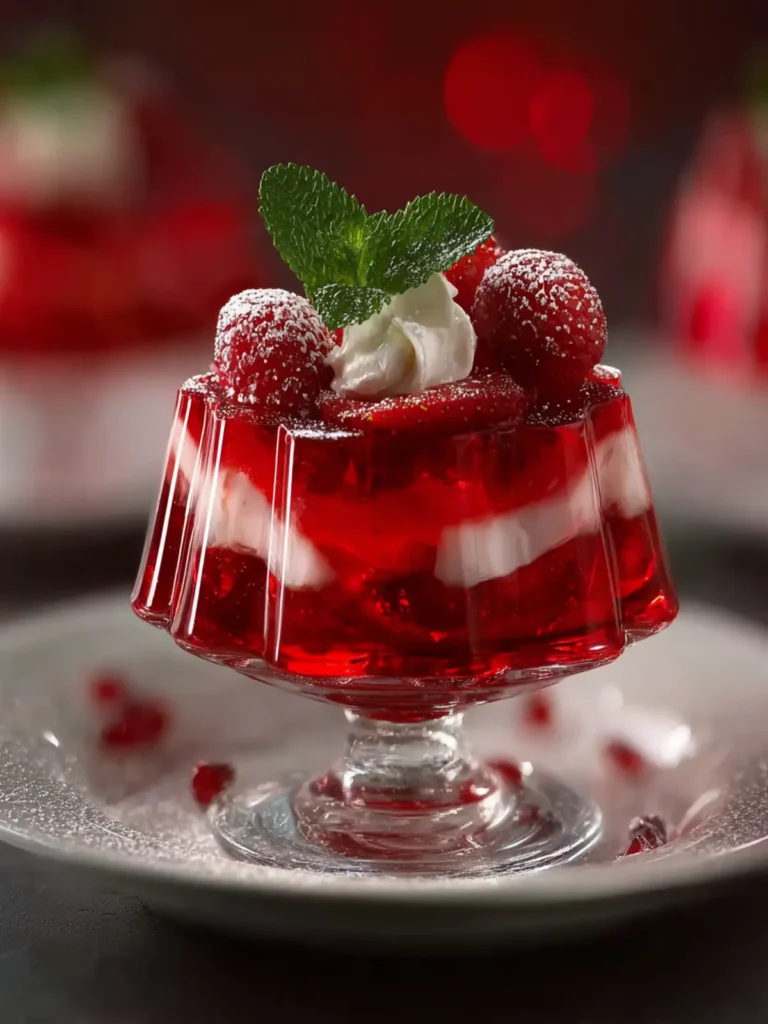 Christmas Jello Dessert First Image