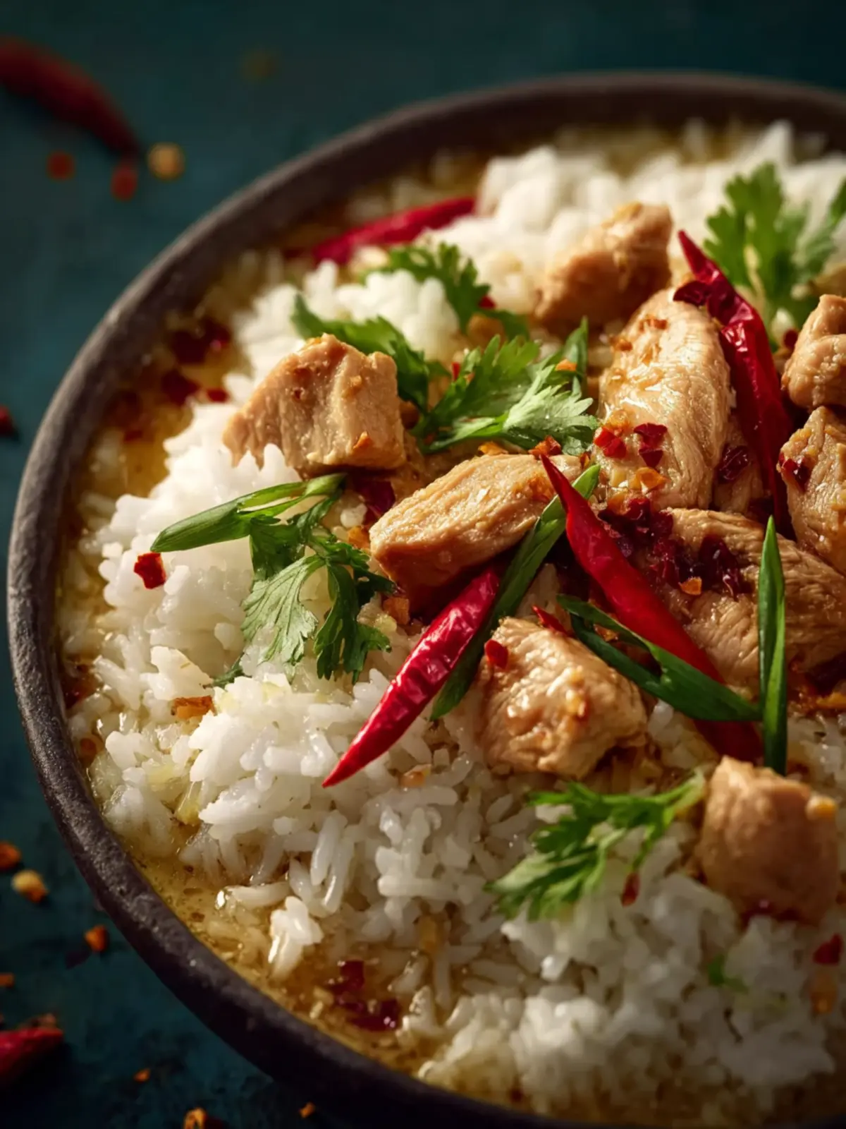 Coconut Chicken Rice First Image