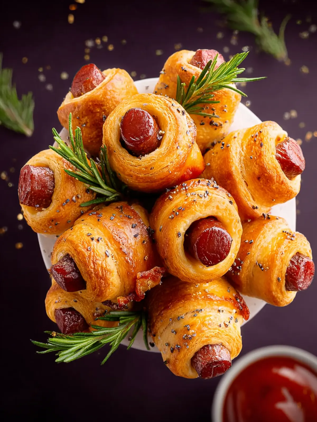Mini Pigs in a Blanket First Image