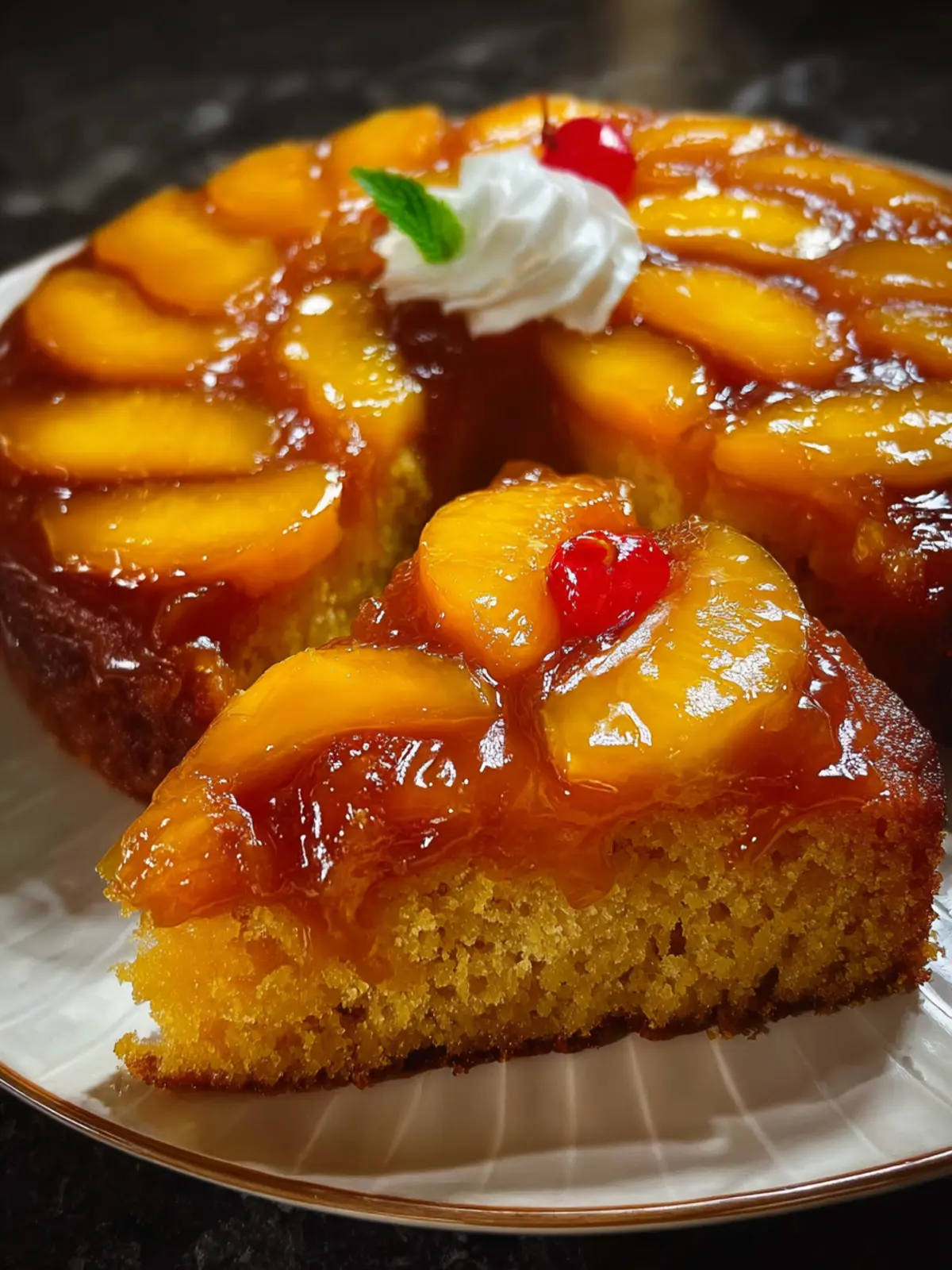 mango upside down cake First Image