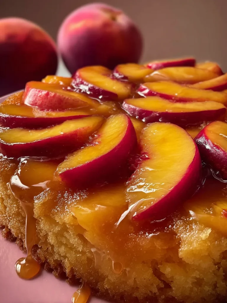 peach upside down cake First Image